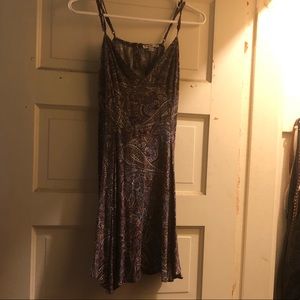 american eagle flowy dress